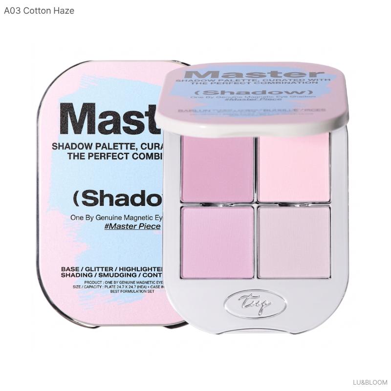 TooQ Uma Paleta de Sombra Magnética Original 4 Cores (+Presente grátis)