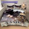 Custom Darth Vader Bedding 3 Piece Set HD Print Duvet Cover Pillowcases for Teens Adult Bedroom Decoration