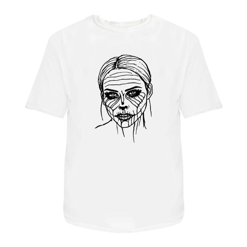 Zombie Women Cotton T Shirt Ta048312