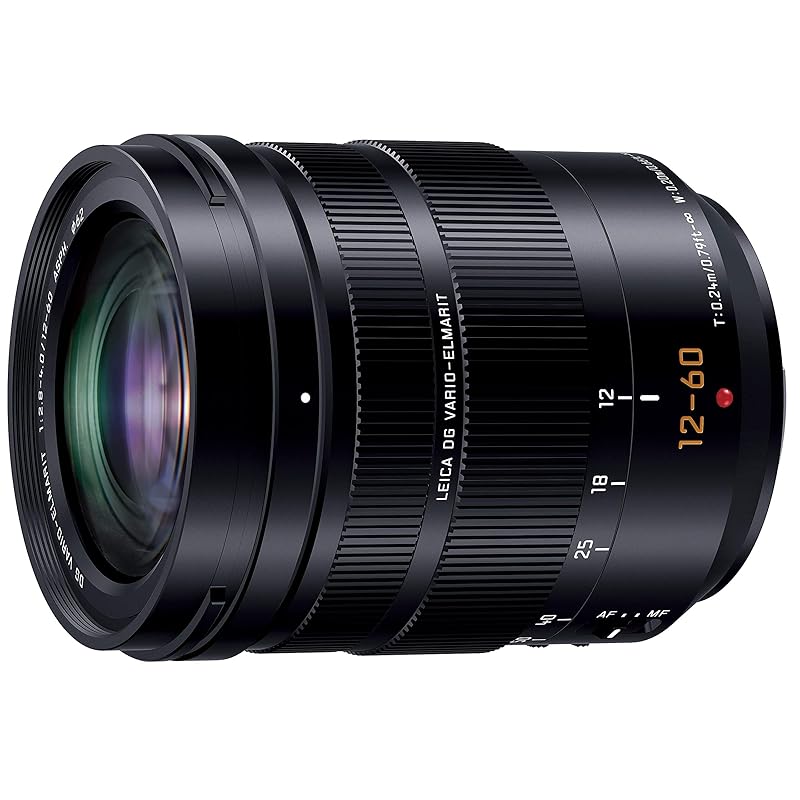 

Panasonic zoom lens for micro four thirds leica DG VARIO-ELMARIT 12-60mm/F2.8-4.0 ASPH./POWER O.I.S. H-ES12060