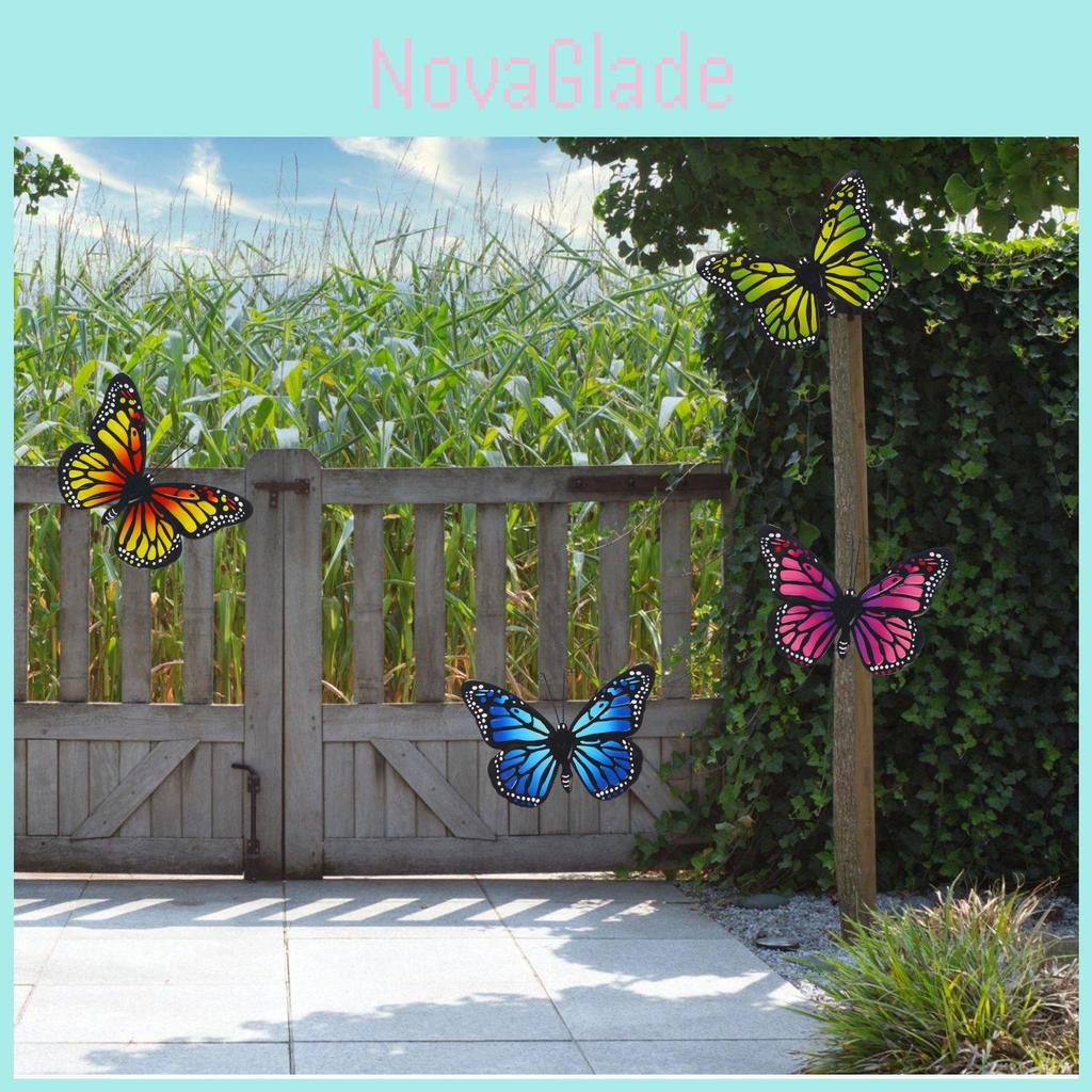 Butterfly Wall Decor Iron Art Gift For Home Garden Interior Outdoor Celebrations