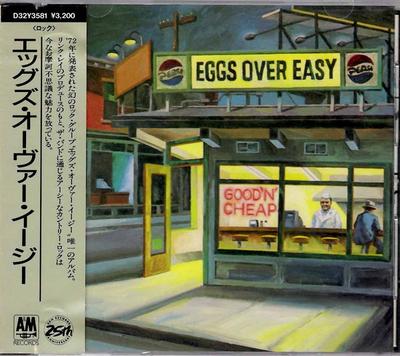 CD EGGS OVER EASY - Eggs Over Easy D32Y3581 A&M Records 1987 Japan Rock Used