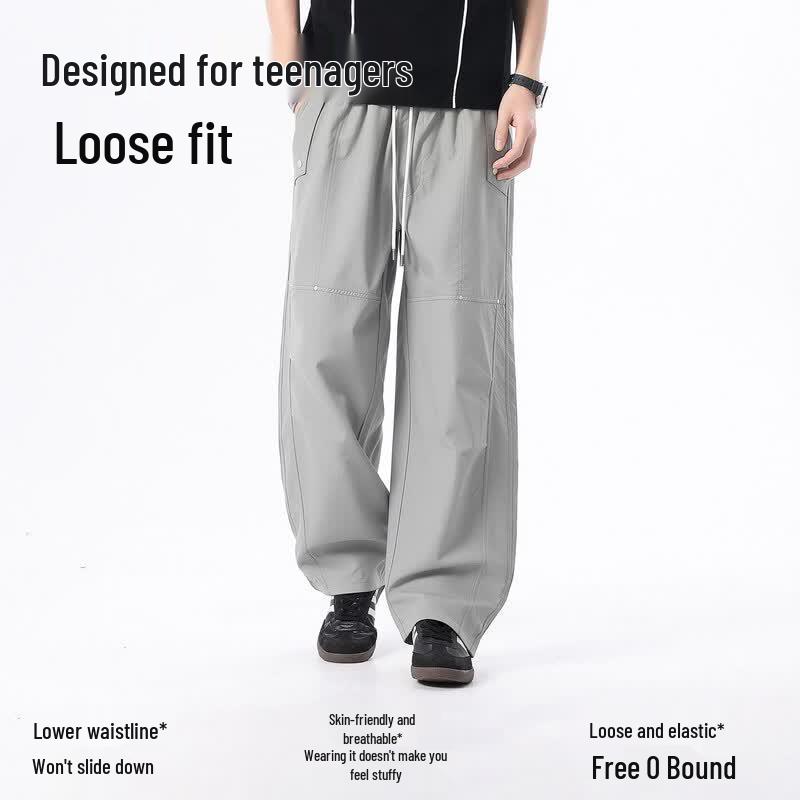 Rock-Paper-Scissors Teen Boys  Loose Fit Casual Pants 160
