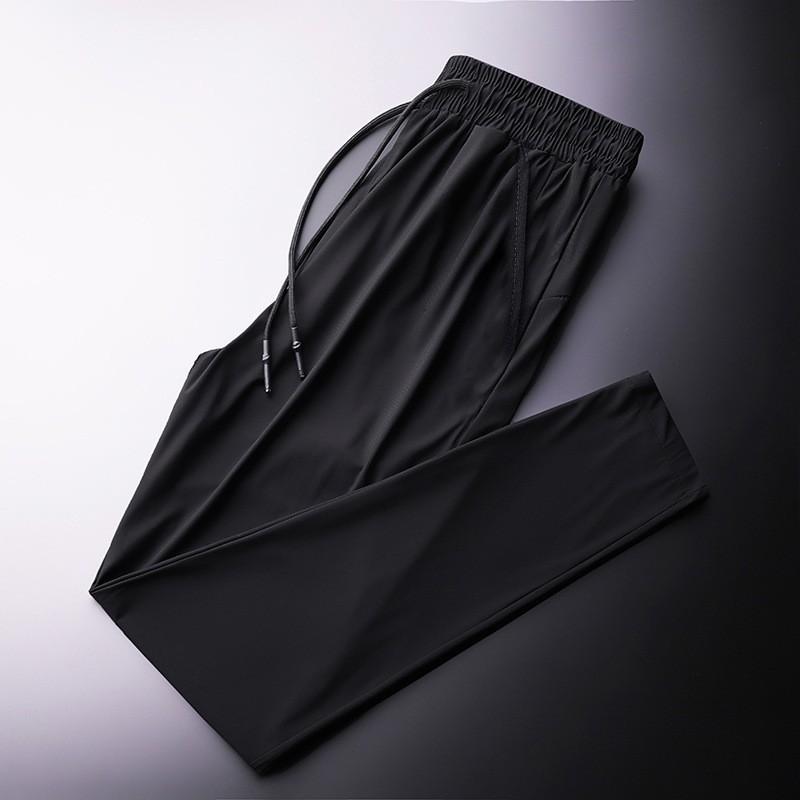 Men's Non-ironing Ice Silk Casual Polo Shirt Summer New Father Business Men's Lapel Short Sleeve