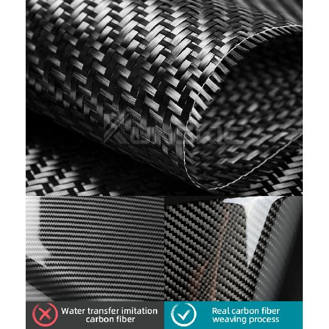 Real Soft Carbon Fiber for Mini S F66 F67 2024 2025 Car Door Decorative Strips Interior Sticker Panel LHD RHD