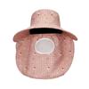 Fordable Sun Hat Wide Brim Fisherman Hat Fashion Face Hood Hat  Women