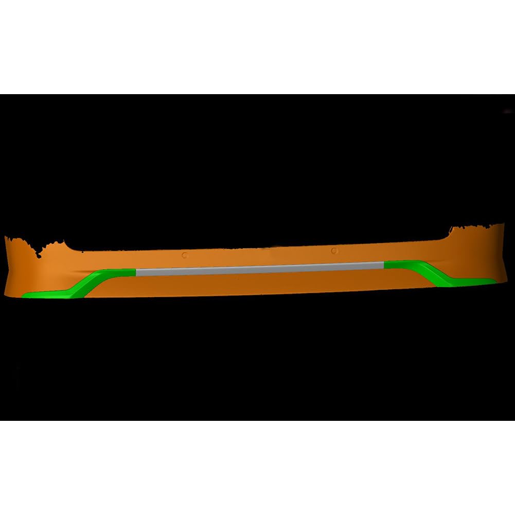 RUIQ Nissan Serena C28 Series Chrome Exterior Rear Bumper Under Specially Designed for the Nissan Serena Garnish,