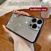 For IPhone 15 Pro Max Case Electroplating Soft Glitter TPU Cell Phone Back Cover IPhone 15 ProMax Phone Casing For Girl Woman