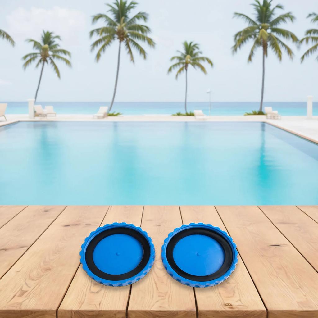 Pack of 2 Pool Sprayed Head Caps Ensuring Secure Fit and Frost Resistance Easy Installation Pool Covers for Pool