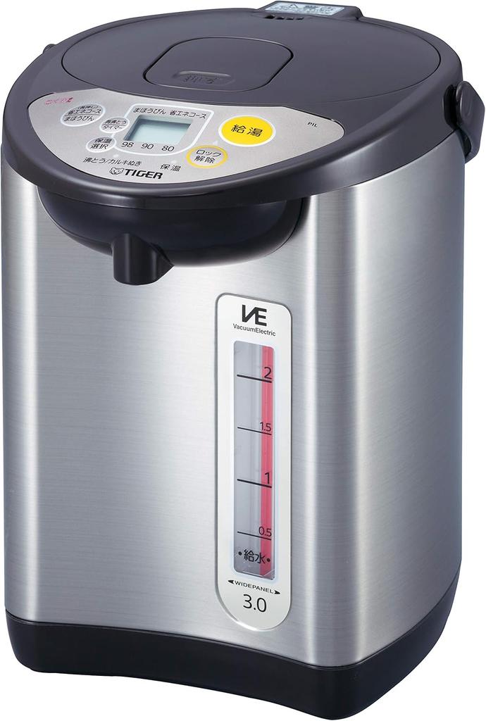 Tiger electric hot water electric pot "VE electric thermos Noriko-san" (2.91L) Brown PIL-A300-T