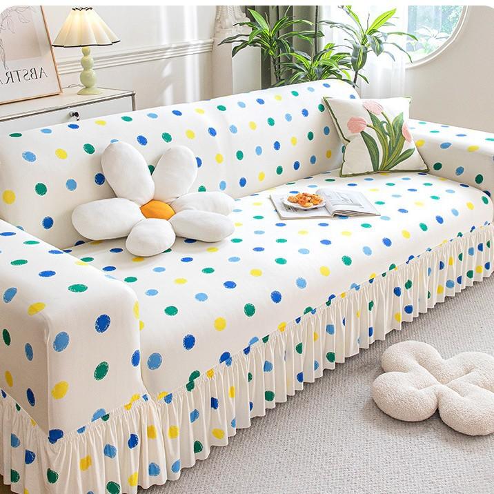 Summer New Ice Silk Cool Feeling Sofa Cover  All Purpose Set  High End Anti Slip Seat Cushion Mat Sofa Cover