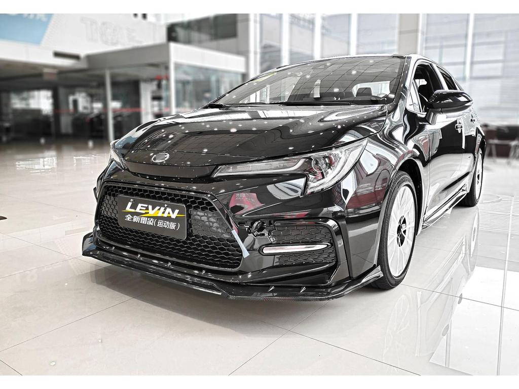 2021 Toyota Levin Front Splitter Set: XSE Corolla Front Lip, Rear Spoiler, Side Skirts