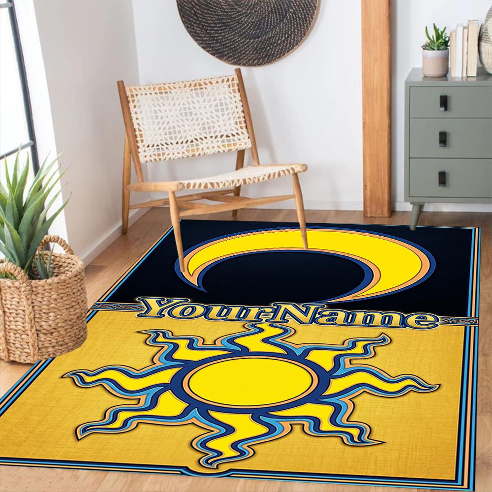 Doctor46 Customized Name Area Rug Design For Decorate Room Balcony Living Rooms Dining Room Antislip Carpet Office Home Decor Spiritual Gift