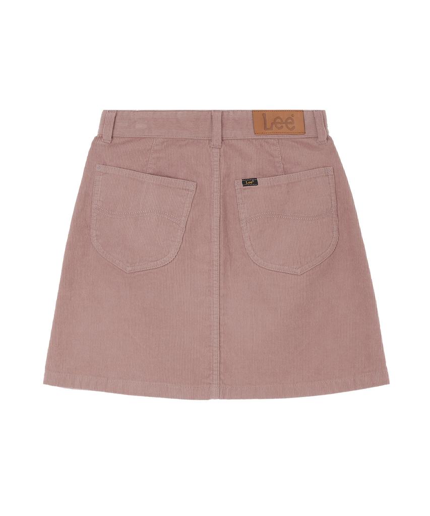 Lee Corduroy Mini Skirt Pink