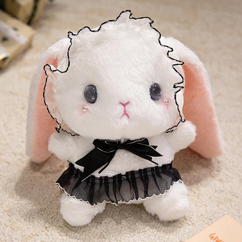 

Non-Toxic 18/25/35Cm Cartoon Cute Lolita Rabbit Plush Doll Pillow Color Princess Rabbit Plush Toy Home Decoration Gift For Children about 18cm