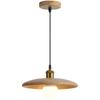 Nordic Solid Wood Pendant Light for Bedroom, Tea Room, Corridor, or Bar