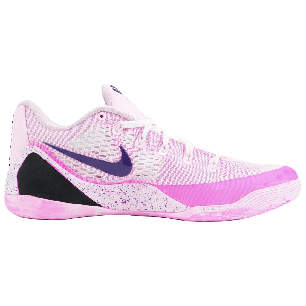 Nike Kobe 9 Ammortizzazione, Resistenti all'Usura Scarpe da Basket Basse Unisex Blu Rosa IH1401-100(Squadra-9)-Sacchetti di imballaggio casuali