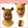 Bloodthirsty Bear Mask Scare Everyone At Halloween With This Latex Animal Headpiece
