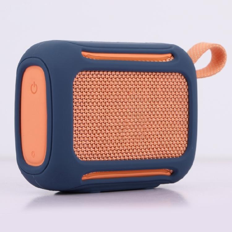 Thin Silicone Shell for Go5 Outdoor Speaker AntiScratch Case Soft Housing Sleeve Strap Hole for Attaching to Backpacks
