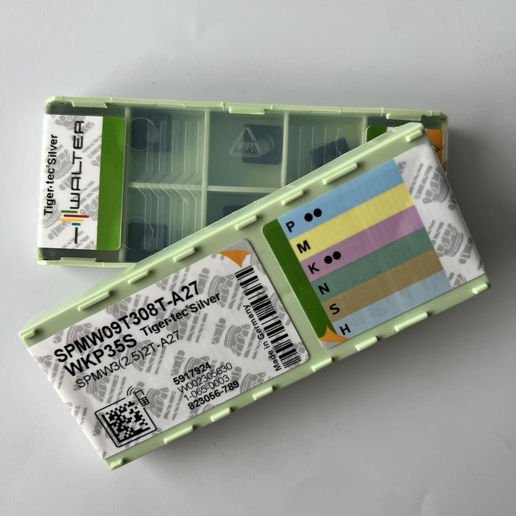 WALTER / SPMW09T308T-A27 WKP35S / Carbide CNC Blade 10 Pcs