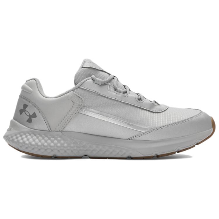 Under Armour Charged Low-Top Casual Shoes Men's Silver Gray Sneakers 3028444-099