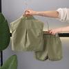 Jungen Sommeranzug Hemd Zweiteiliges Set Sommer Kurzärmelig Kinderbekleidung