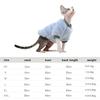 New Turtleneck Cat Sweater Coat Winter Warm Hairless Cat Clothes Soft Fluff Pullover Shirt Maine-Coon Cat Chihuahua Pet Clothing