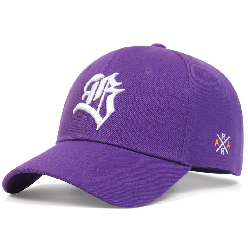 Unisex Gothic Letter Embroidery Baseball Caps Spring and Autumn Outdoor Adjustable Casual Hats Sunscreen Hat Sports Golf Cap