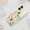 For Samsung Galaxy S25 Edge Case Christmas Snowman Pattern Printing Straight Edge TPU Phone Back Cover