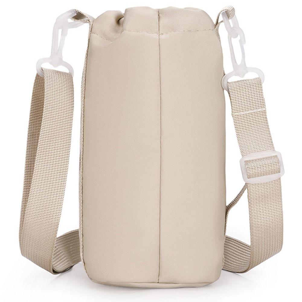 Bandoulière réglable Sac bandoulière pour bouteille d'eau Housse universelle Support de bouteille d'eau à isolation thermique sous vide