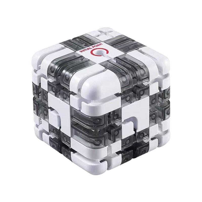 3D Maze Magic Cube Fidgeting Playthings Children Labyrinth Creativity Puzzle Intelligence Cube Logical Thinking Anti Stress Learning Playthings