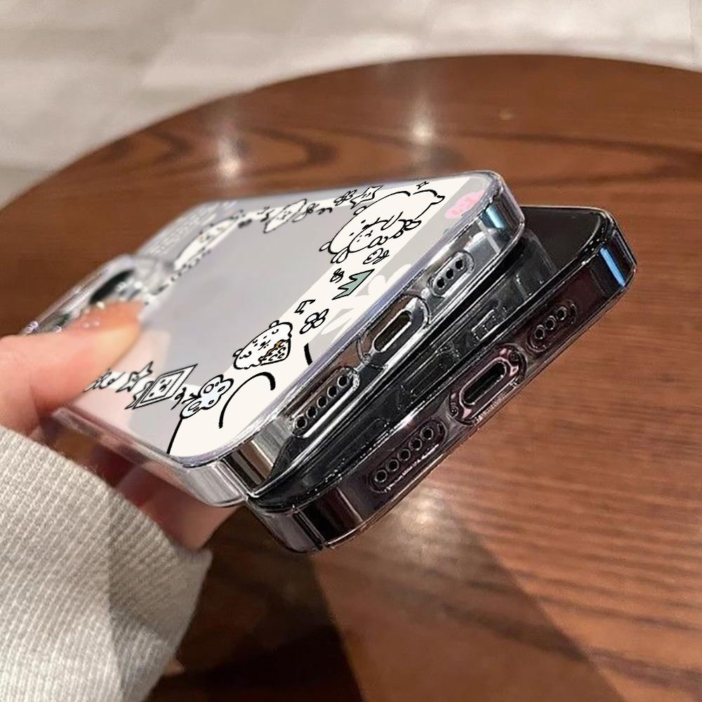 Acrylic Phone Case for iPhone 11 12 13 14 Pro 12 14 16 Pro Max for Samsung A16 A36 A56 S24 FE High-quality Painted Anti-fall Mobile Phone Case