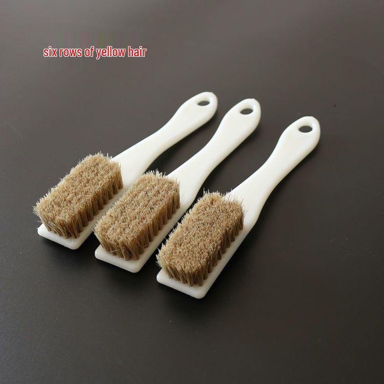 Nano Antique Brush Set: 4 & 6 Row Boar Bristle with Nylon Steel Wire for Patina Finish