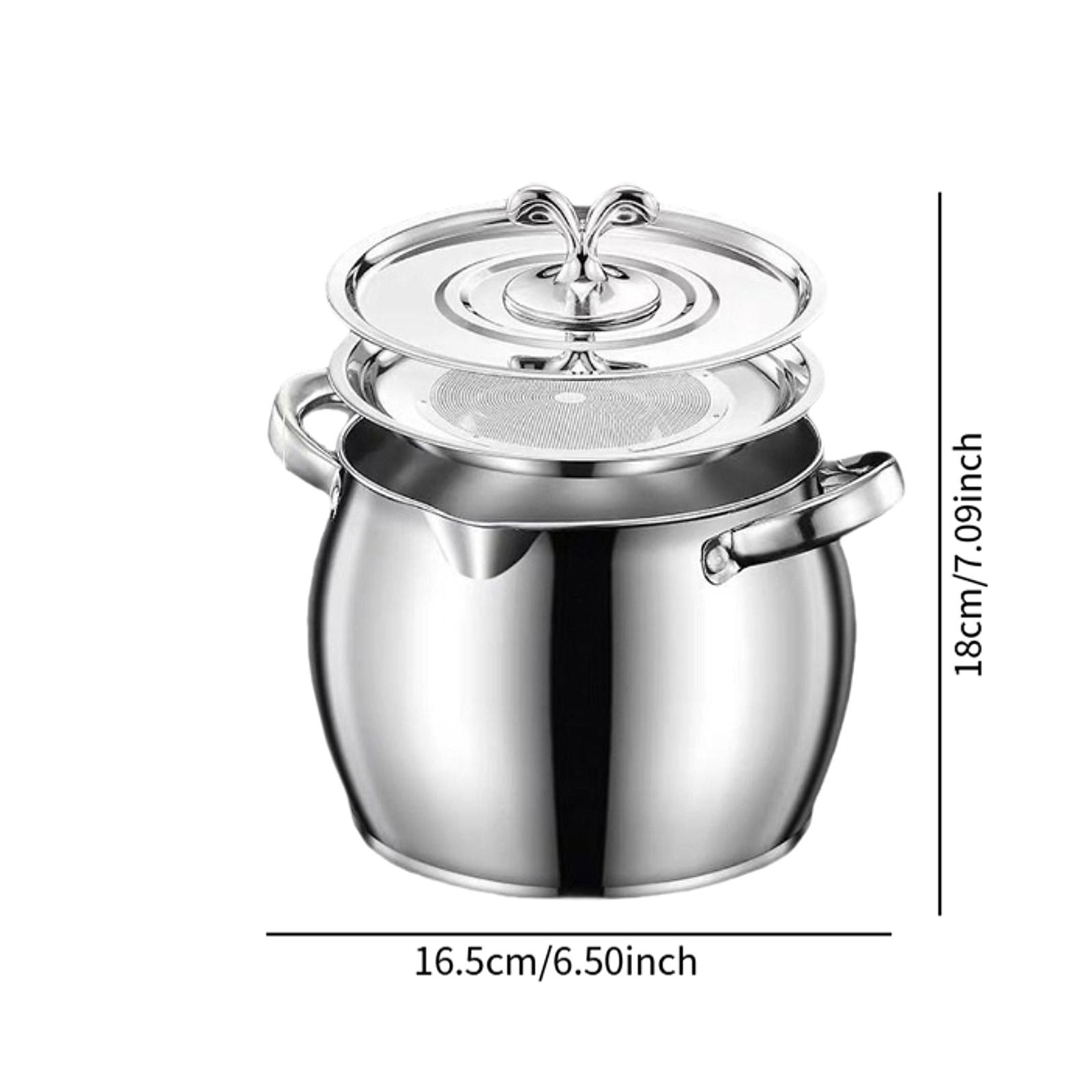 

Контейнер для жиру Універсальна термостійка банка для жиру Банка для зберігання Жирів Ситечко для смальцю для зберігання Смаження Кухня Кемпінг Приготування їжі