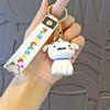 Cute New Crayon Shin-Chan Silica Gel Key Buckle Creative Backpack Pendant Comic Ornaments Cute Gifts For Boys And Girls