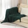 Scandinavian Cut-out Throw Blanket Knitted Sofa Cover Blanket B&B Hotel Bed Towel Bed End Matching Blanket Comfortable Couch Nap Blanket