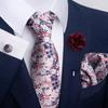 Shenzhen Tie Small Order Professional Production Tie Wedding Men'S Supply Of Sample Silk Set Gifts