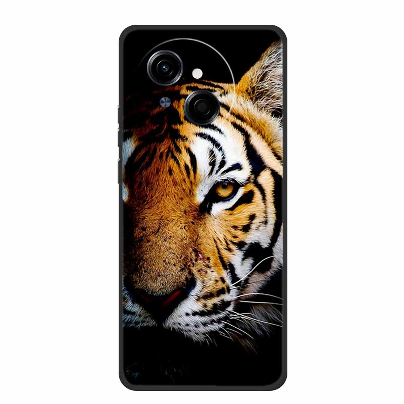 For Tecno Spark Go 1S Case KL4h Coque Popular Black Silicone Soft Back Cover Case For Tecno Spark Go 1 S Phone Case Cover 6.67"