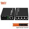 NINGCAI 100Mbps Single-Mode Single-Fiber Optic Transceiver Pair