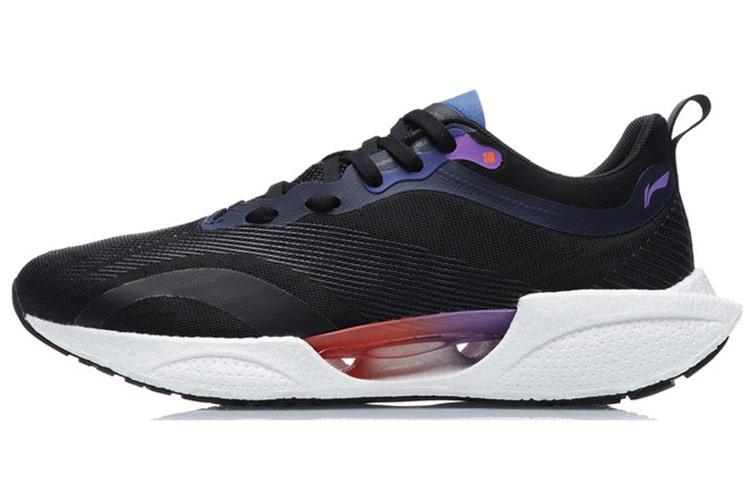 Li Ning Super Light 18 Низкие Беговые Кроссовки Женские Черно-Синие ARMR008-2 37