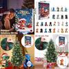 Christmas Countdown Advent Calendar With Cute Dragon Baby Ornaments For Holiday Decor