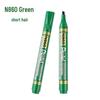 Pentel N850/N860 Oil-Based Marker Pen, Round/Flat Tip, Signature Box-Head Pen