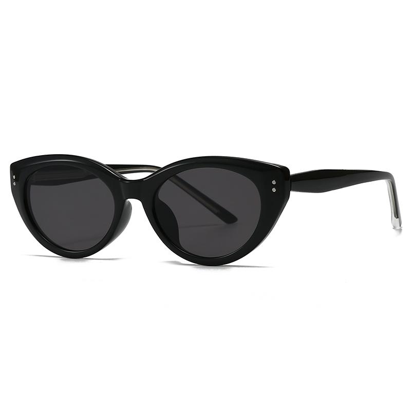 European and American Cross-Border Trendy Street Style Retro Artistic Acrylic Insert Sunglasses Modern Charm Ins Sunglasses 28062