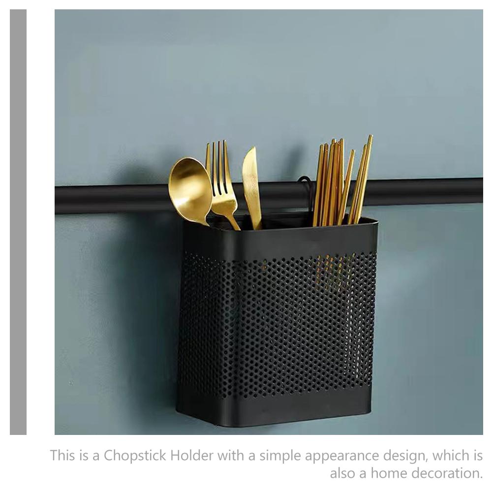 Hanging Chopstick Barrel Holders for Table Cutlery Multifunctional Clothes Drying Rack Kitchen Utensils Storage Rest