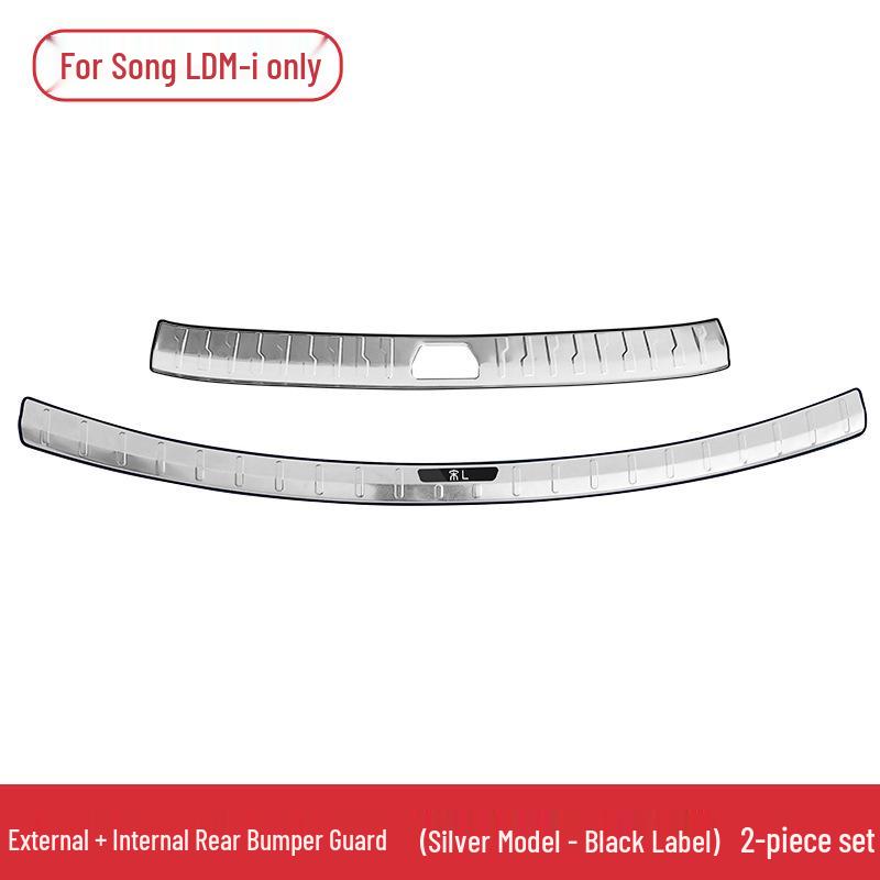 BYD Song L DMi Stainless Steel Door Sill & Trunk Protector Accessories