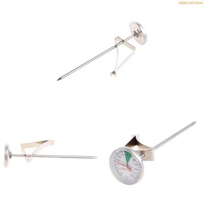 K1AE Portable Stainless Steel Kitchen Cooking Milk Coffee Probe Thermometer