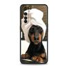 Dachshund Silhouette Dog cute Case For Realme 12 11 10 9 8 5G 7 6 GT5 GT3 GT2 Pro C21 C25 C35 For Realme GT Neo 2 3 3T 5 Cover
