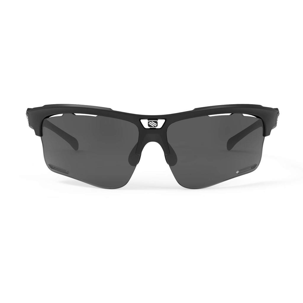 RUDY PROJECT KEYBLADE Sports Sunglasses for Road and Black Matte Frame with Polar 3FX Gray Laser Lenses Bikes, Cycling, Marathons, Jogging,
