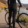 Wosawe Women's Thermal Fleece Cycling Tights Winter Warm 4 Way Stretch Biking Pants With 3D Silicone Cushion