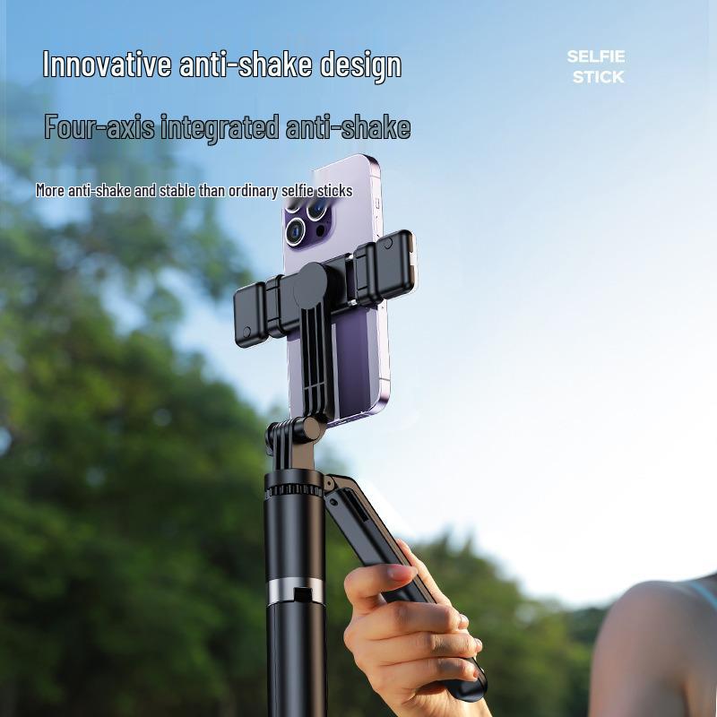 360° Anti-Shake Selfie Stick Tripod with Portable Bluetooth Remote